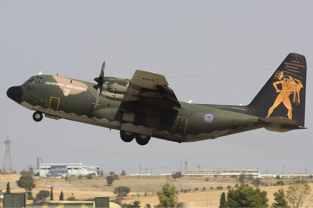 c-130 Hercules Greek Air Force